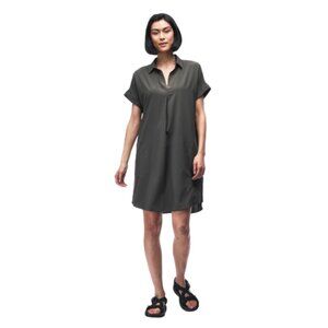 Indyeva Womens Small Short Sleeve Frivol Night Owl Dresss